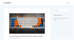 Desktop Screenshot of invaded.fr